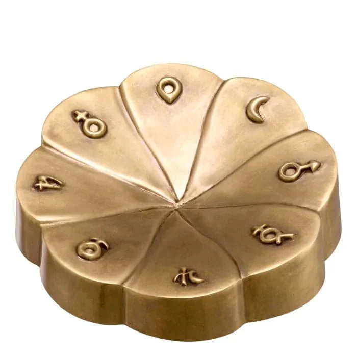 Object Lumeria vintage brass finish-Eichholtz-EICHHOLTZ-117244-Decorative Objects-1-France and Son
