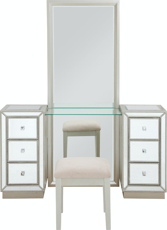 Lana Vanity Mirror and Stool-Coast2Coast Home-C2CA-13718-Vanities-1-France and Son