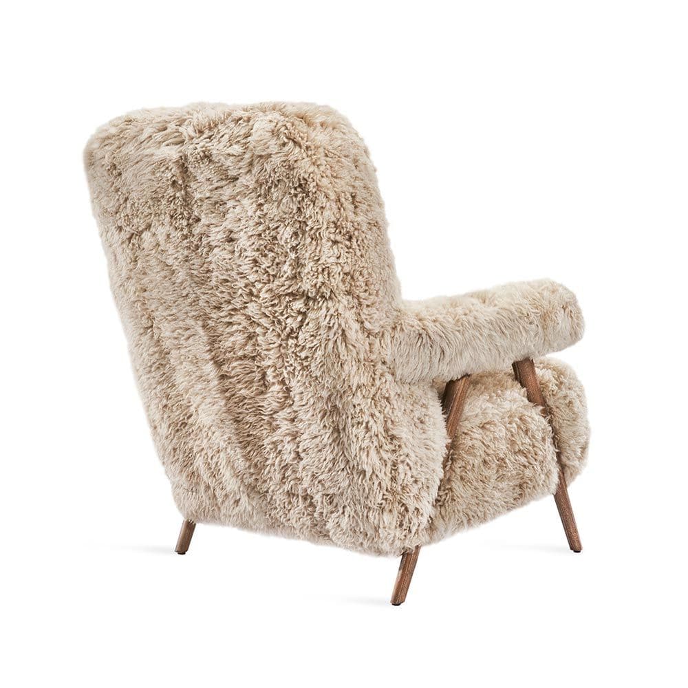 Barrett Lounge Chair - Morel Taupe-Interlude-INTER-149939-Lounge Chairs-1-France and Son