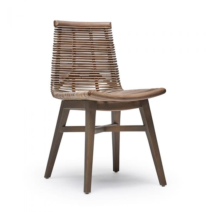Sanibel Dining Chair-Interlude-INTER-149950-Dining ChairsAntique Brown-1-France and Son