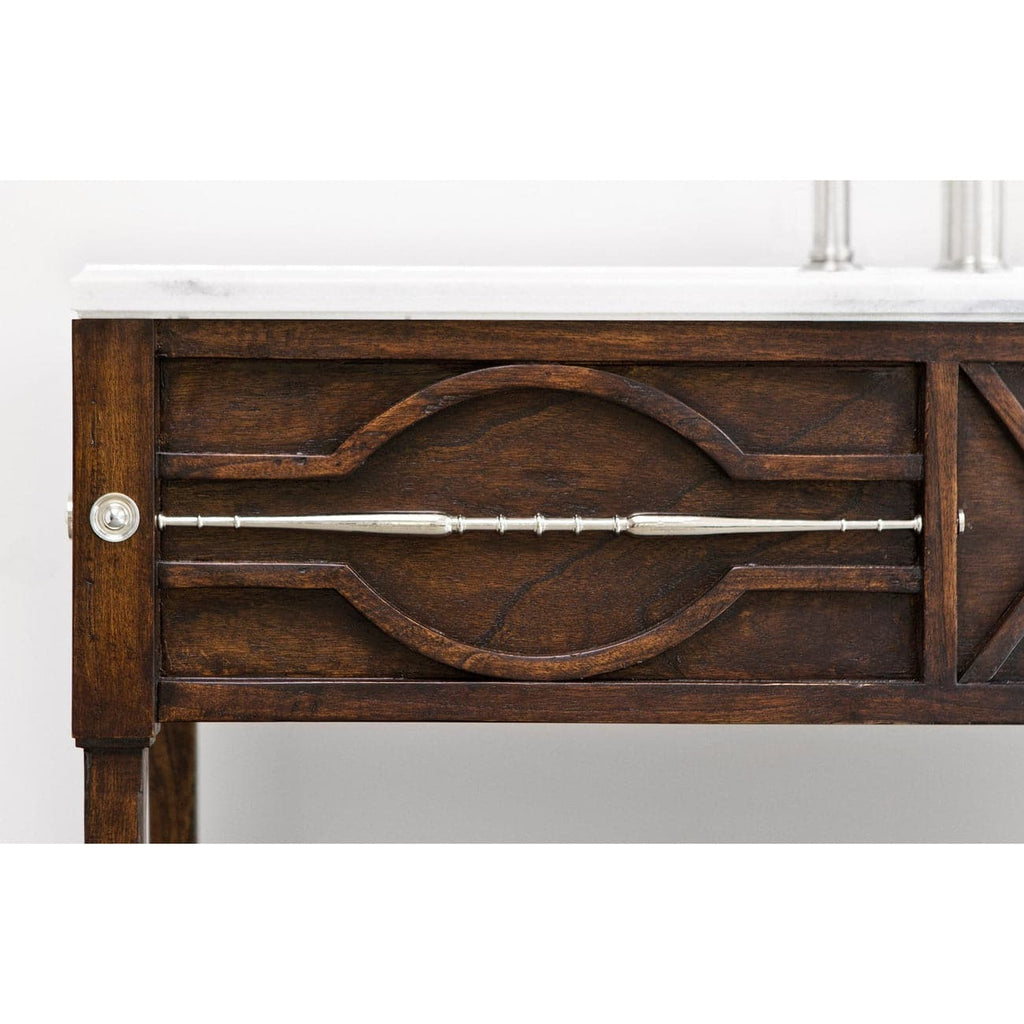 Spindle Sink Chest-Ambella-AMBELLA-17553-110-111-Bathroom VanityMini-Weathered Grey-Bianco Giulia marble-1-France and Son