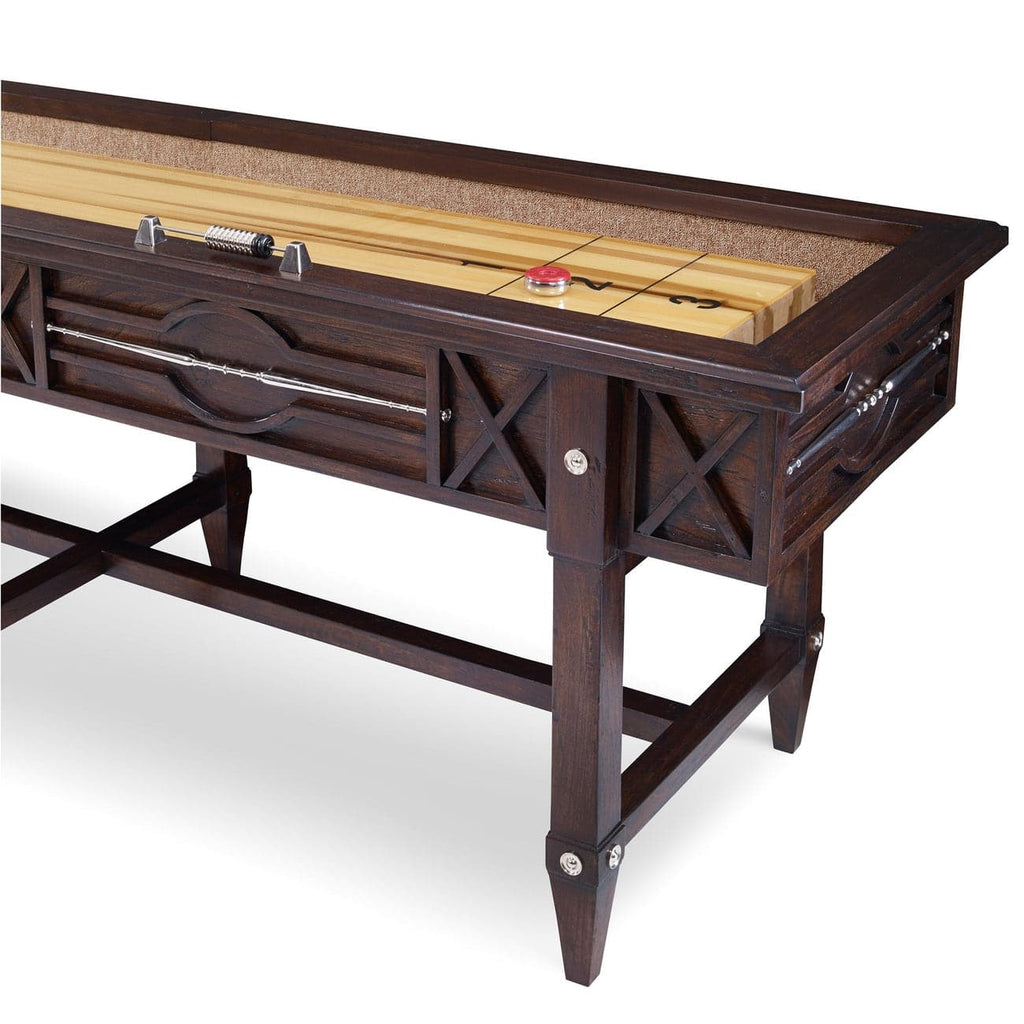 Spindle Shuffleboard Table-Ambella-AMBELLA-17554-935-022-Game TablesGrey-1-France and Son