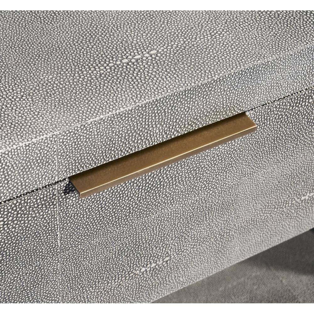 Montaigne Bedside Chest - Shagreen-Interlude-INTER-188216-Nightstands-1-France and Son