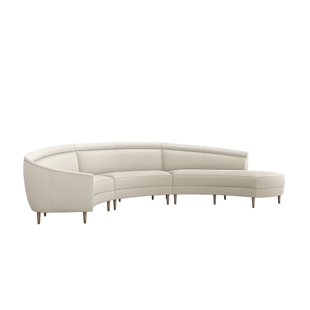 Capri Chaise 3 Piece Sectional-Interlude-INTER-199012-51-SofasRight-Drift-1-France and Son
