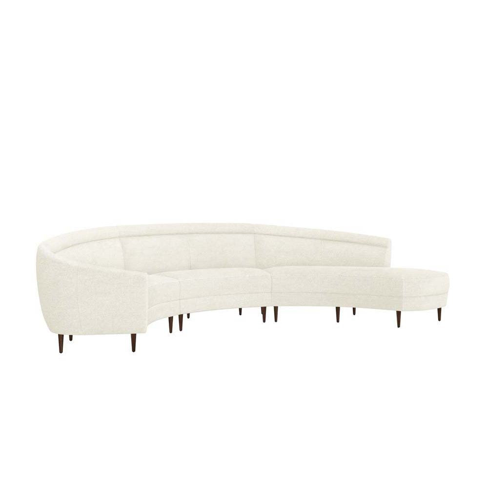 Capri Chaise 3 Piece Sectional-Interlude-INTER-199012-51-SofasRight-Drift-1-France and Son