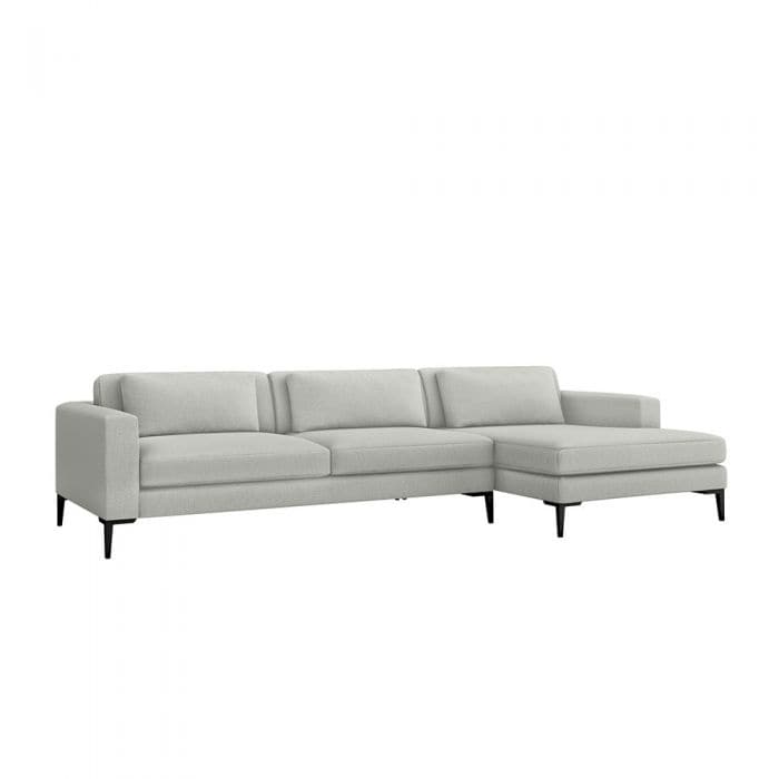 Izzy Chaise 2 Piece Sectional-Interlude-INTER-199014-1-SofasRight-Pearl-1-France and Son