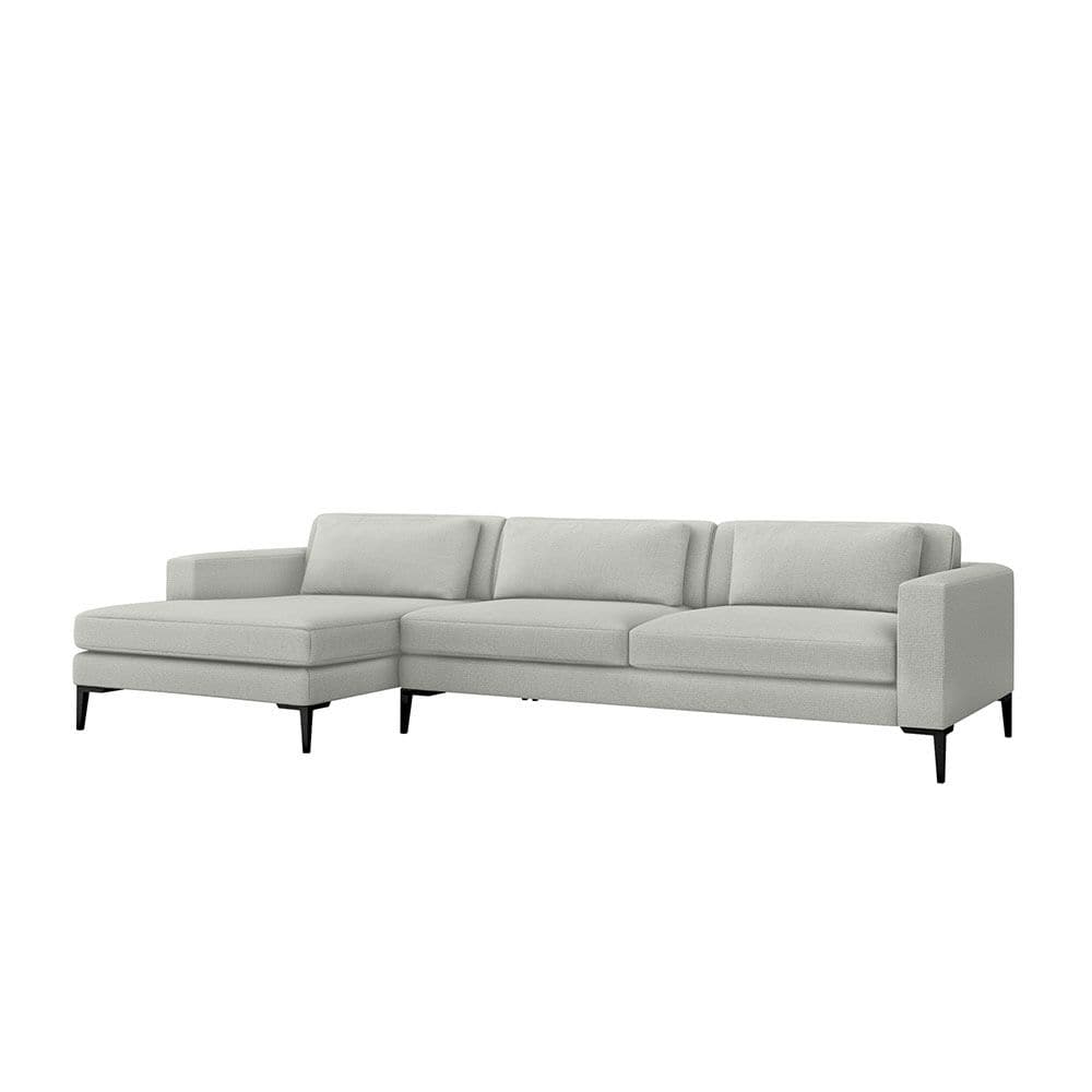 Izzy Chaise 2 Piece Sectional-Interlude-INTER-199014-1-SofasRight-Pearl-1-France and Son