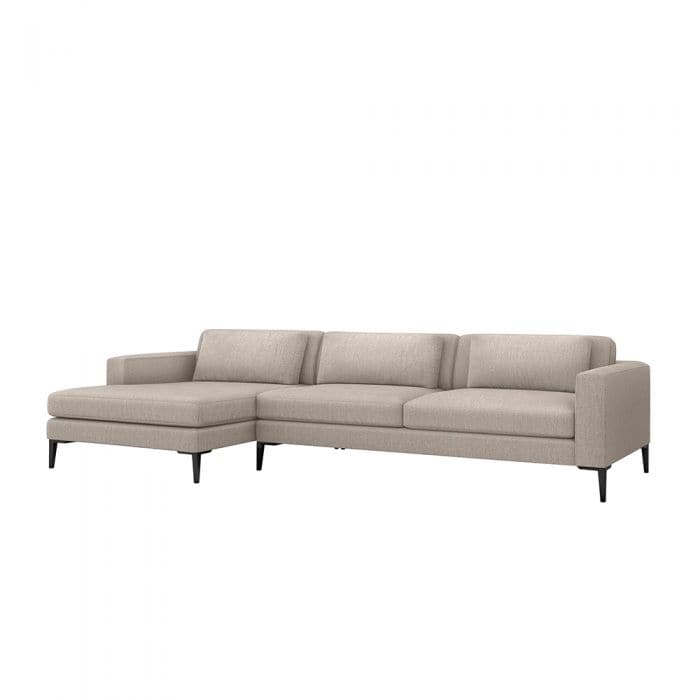 Izzy Chaise 2 Piece Sectional-Interlude-INTER-199014-1-SofasRight-Pearl-1-France and Son