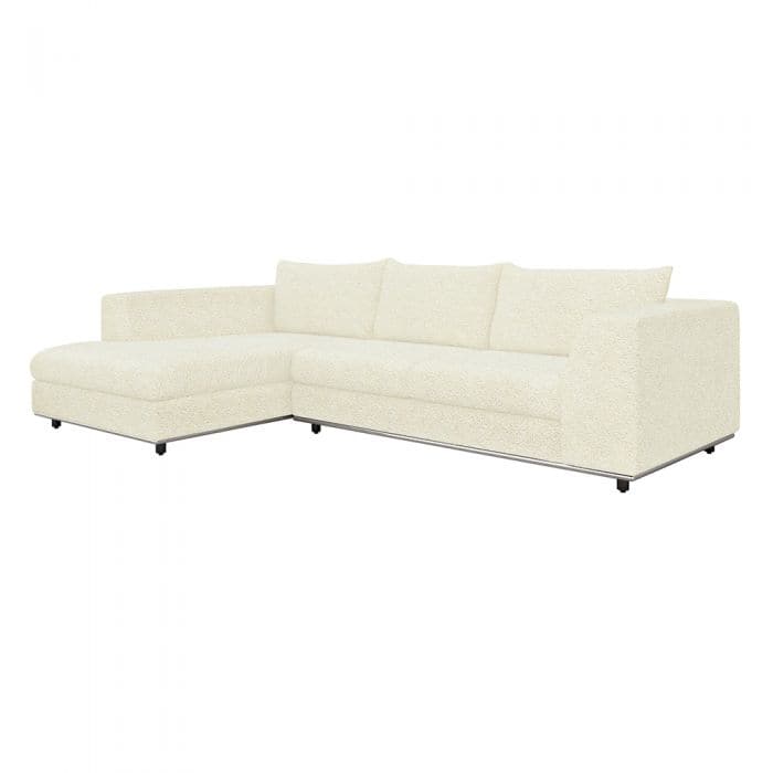 Comodo Chaise 2 Piece Sectional-Interlude-INTER-199018-2-SectionalsBungalow-Left-1-France and Son