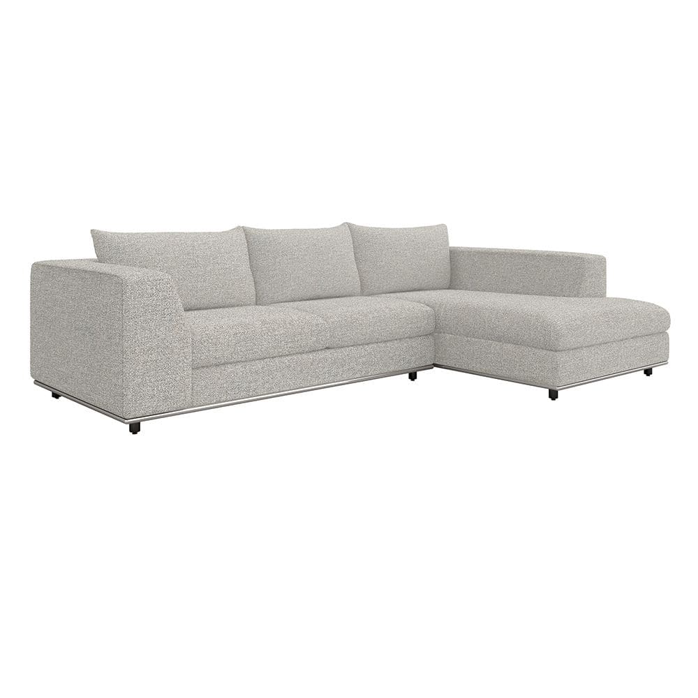 Comodo Chaise 2 Piece Sectional-Interlude-INTER-199018-2-SectionalsBungalow-Left-1-France and Son