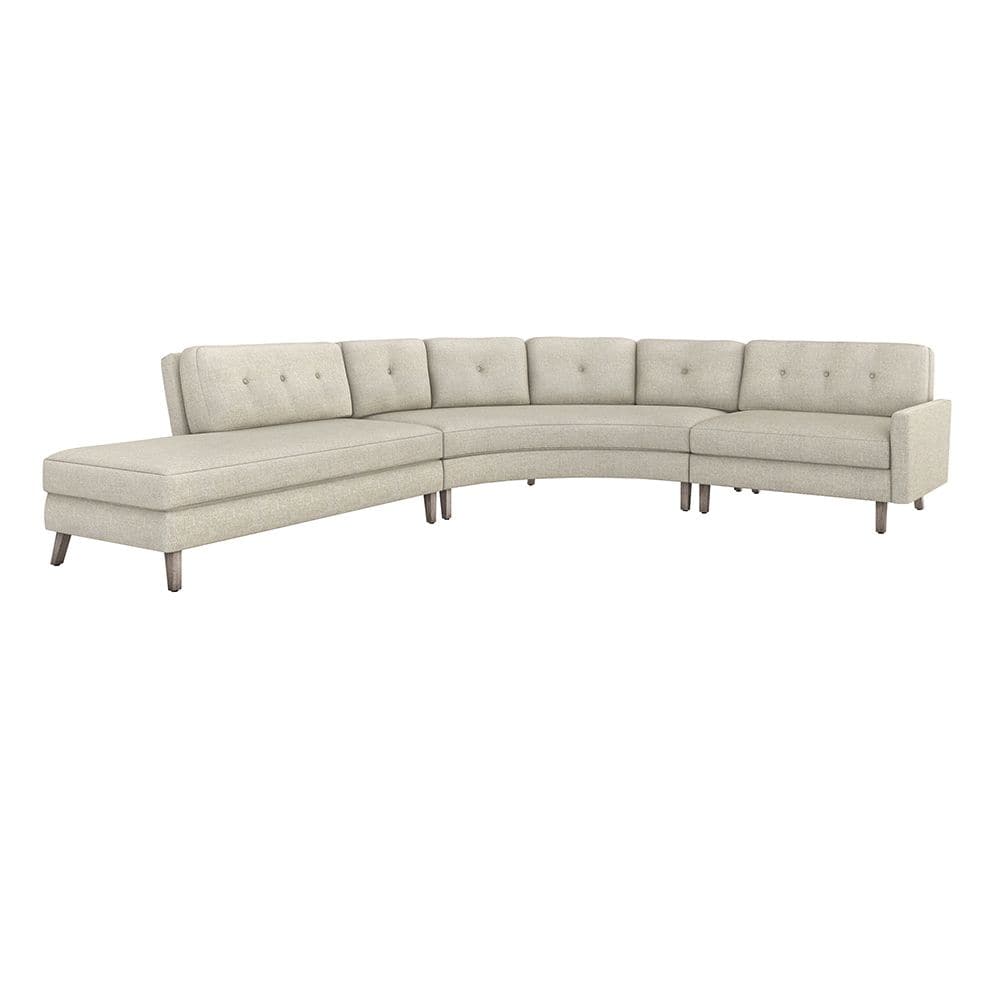 Aventura Chaise Sectional-Interlude-INTER-199020-1-SofasLeft-Pearl-1-France and Son