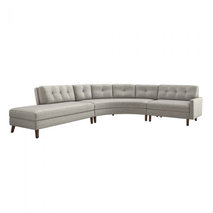 Aventura Chaise Sectional-Interlude-INTER-199020-1-SofasLeft-Pearl-1-France and Son