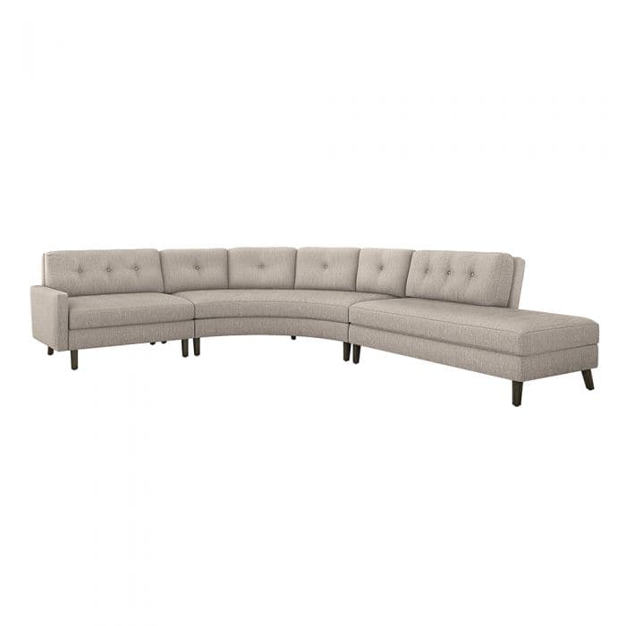 Aventura Chaise Sectional-Interlude-INTER-199020-1-SofasLeft-Pearl-1-France and Son
