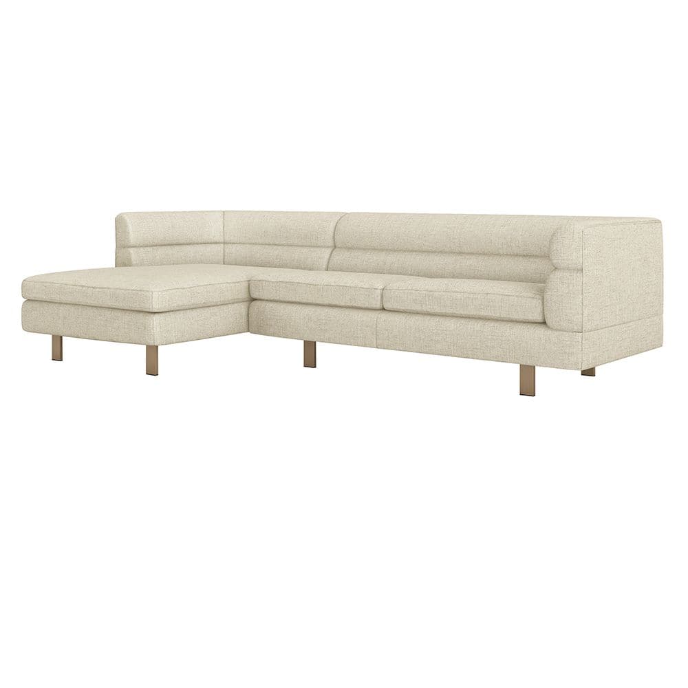 Ornette Chaise 2 Piece Sectional-Interlude-INTER-199022-16-SectionalsRock-Left-1-France and Son