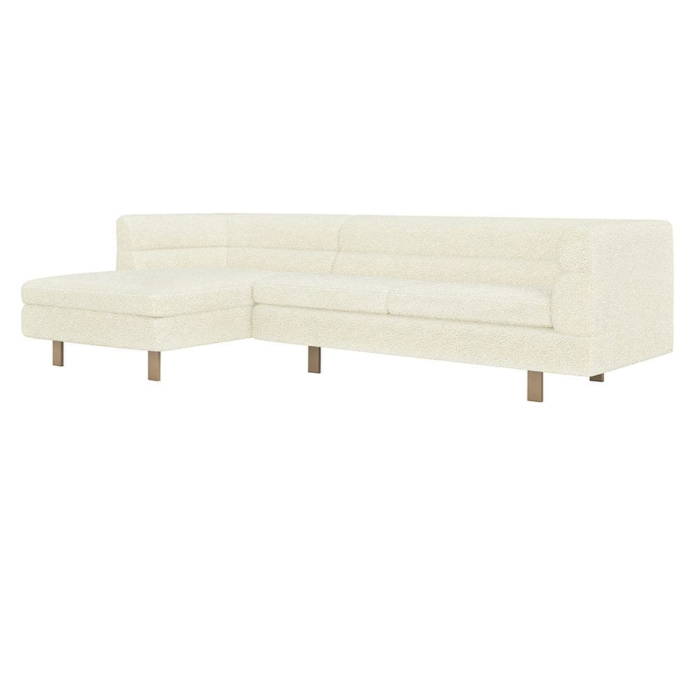 Ornette Chaise 2 Piece Sectional-Interlude-INTER-199022-16-SectionalsRock-Left-1-France and Son