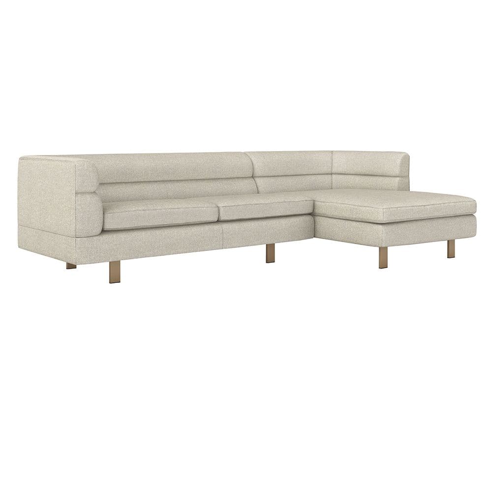 Ornette Chaise 2 Piece Sectional-Interlude-INTER-199022-16-SectionalsRock-Left-1-France and Son