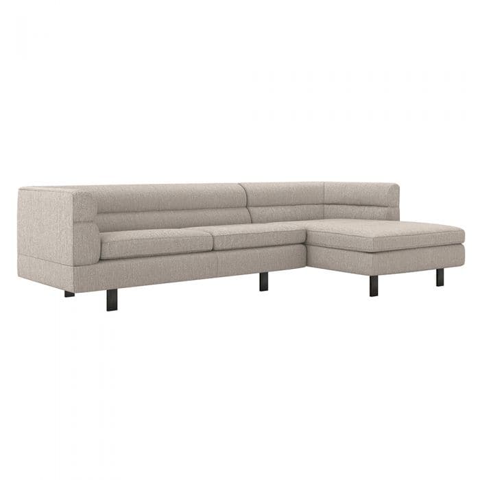 Ornette Chaise Sectional-Interlude-INTER-199022-1-SofasLeft-Pearl-1-France and Son
