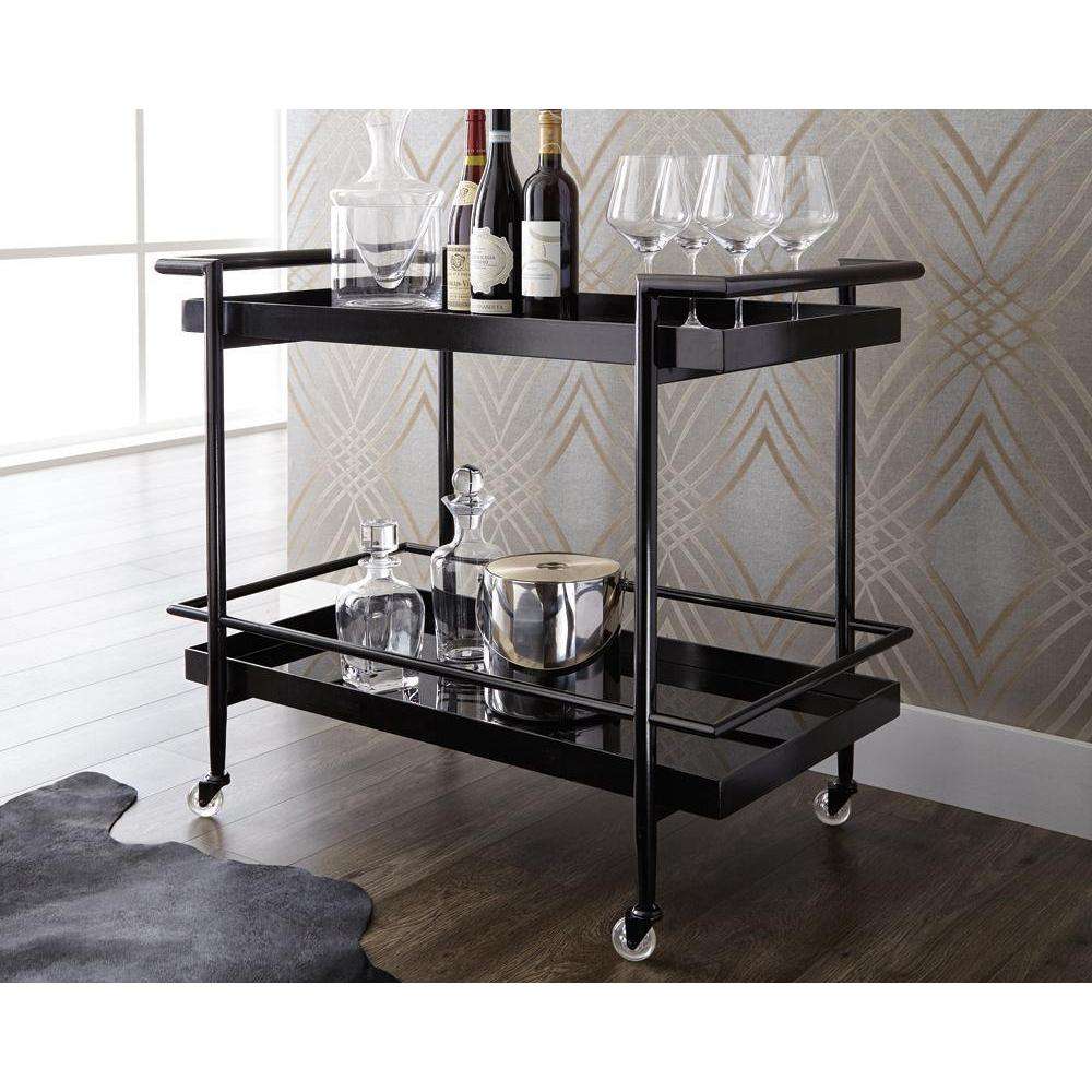 Livingston Bar Cart-Sunpan-SUNPAN-100913-Bar Storage-1-France and Son