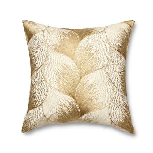 Fan Pillow-Ann Gish-ANNGISH-PWFA2424-UMB-GLD-BeddingUmber / Gold-1-France and Son
