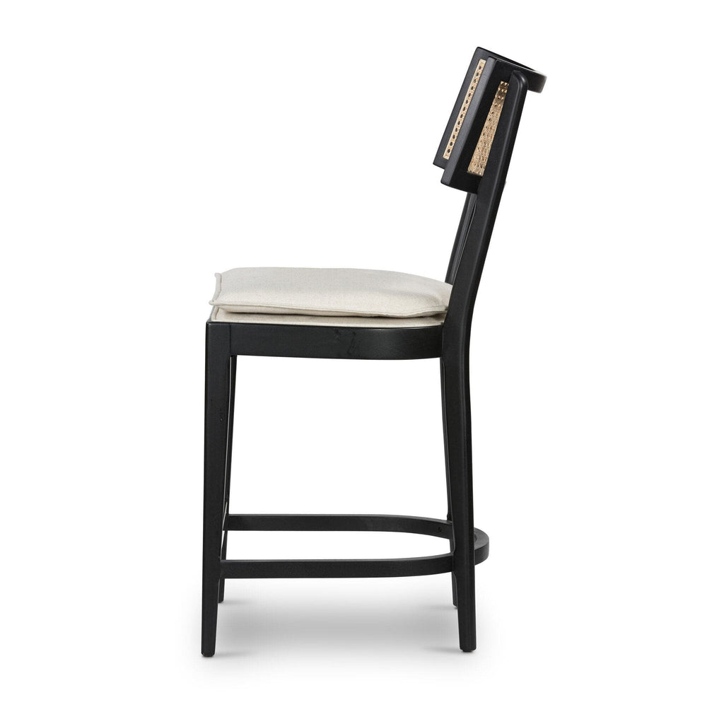 Britt Bar + Counter Stool-Four Hands-FH-224123-007-Bar StoolsBar-Brushed Ebony-7-France and Son