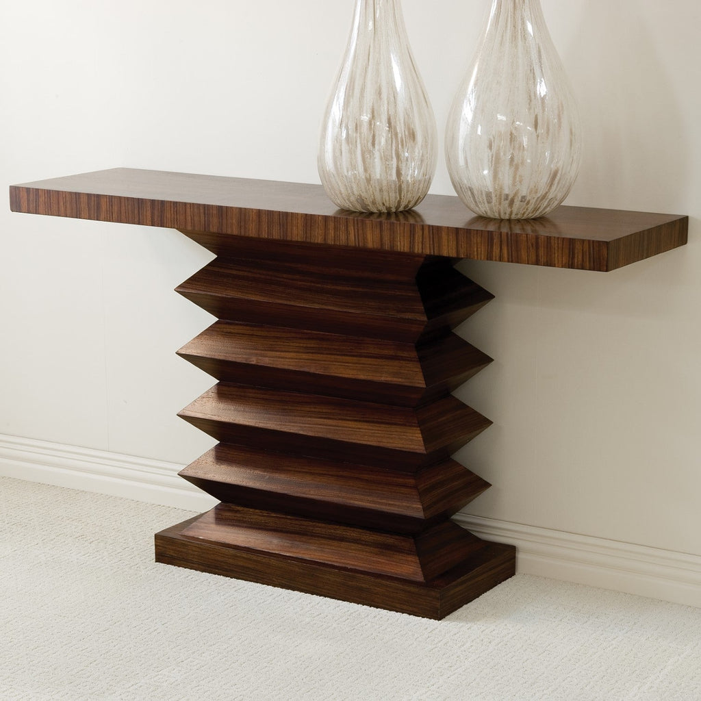 Zig Zag Console Table-Global Views-GVSA-2262-Console Tables-1-France and Son