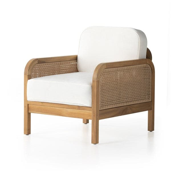 Merit Outdoor Chair - Natural Teak-Four Hands-STOCKR-FH-229395-001-Outdoor Lounge Chairs-4-France and Son
