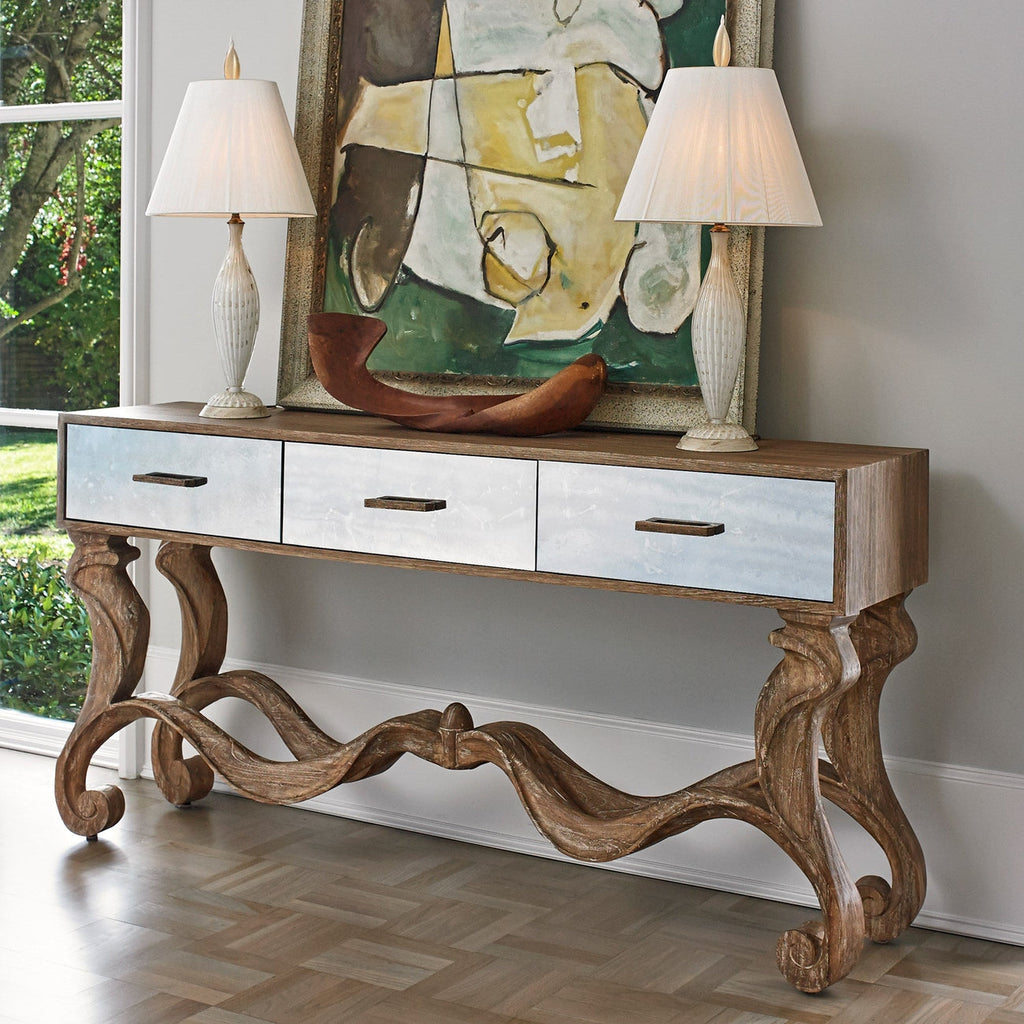 Voranado Scrolling Console-Ambella-AMBELLA-27003-850-001-Console Tables-1-France and Son