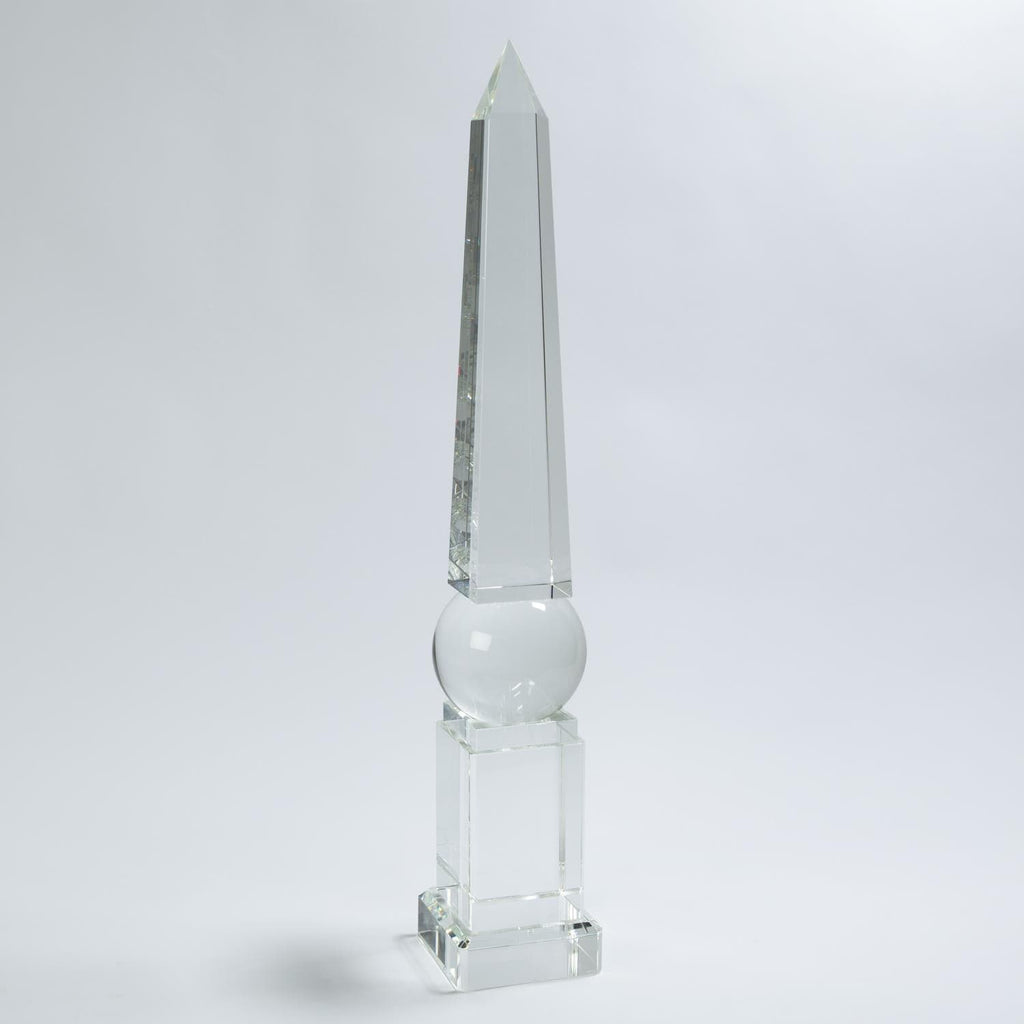 Crystal Obelisk - Tall-Global Views-GVSA-8.81724-Decorative Objects-1-France and Son