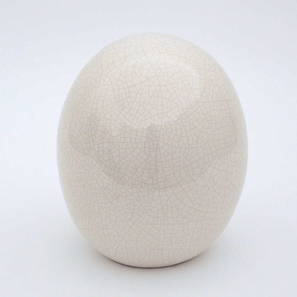 Ivory Crackle Egg-Global Views-GVSA-3.30668-Decorative Objects-1-France and Son