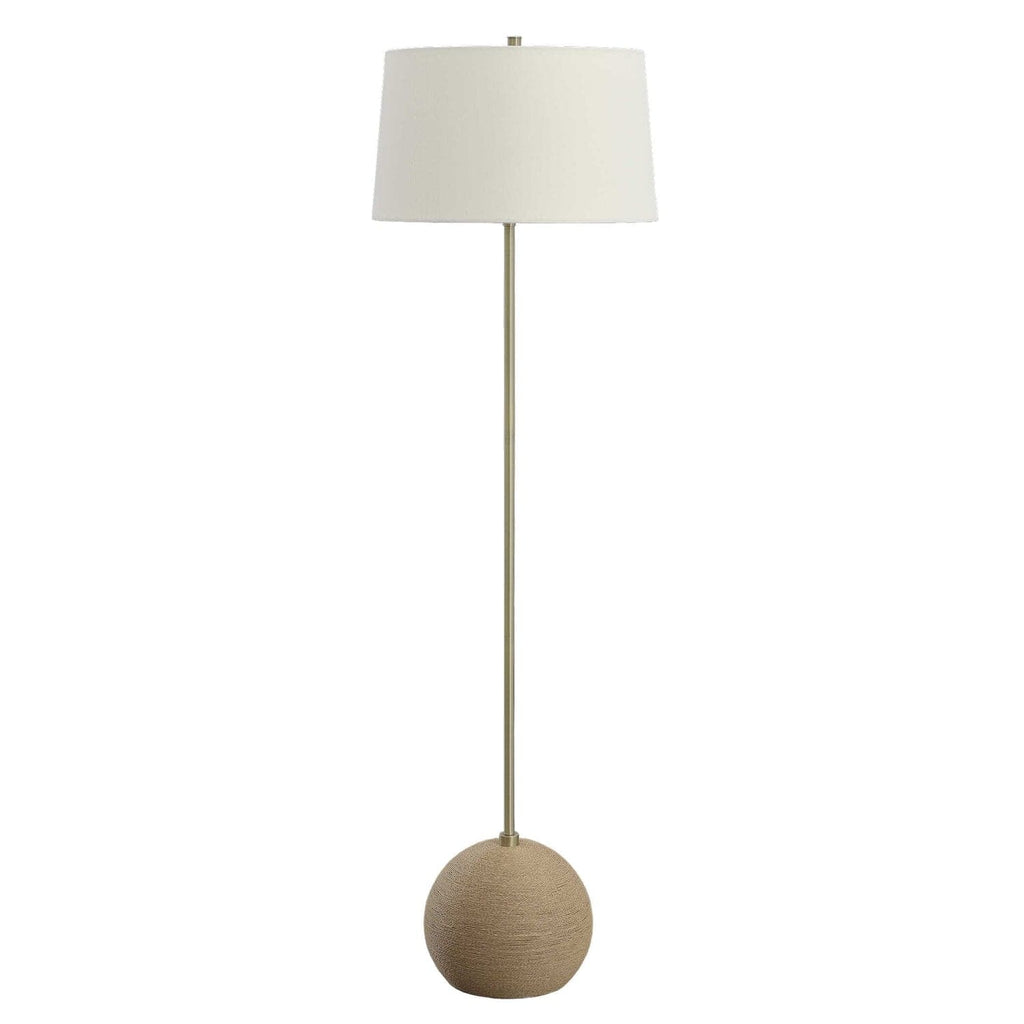 Captiva Floor Lamp - Brass-Bernhardt-UTTM-30199-1-Floor Lamps-1-France and Son