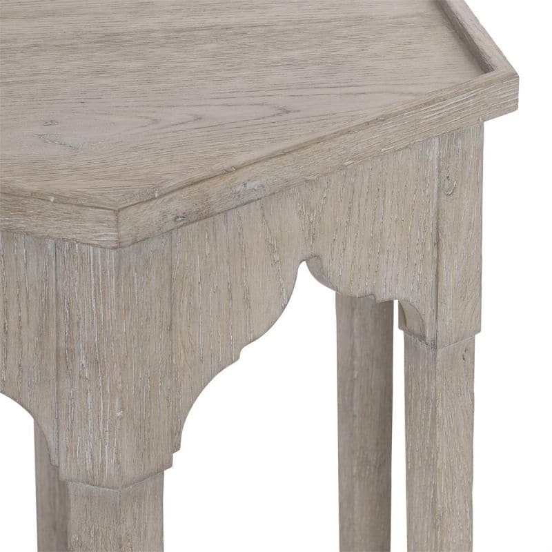 Bernhardt Furniture Albion Side Table - Hexagonal-Bernhardt-BHDT-311124-Side Tables-1-France and Son