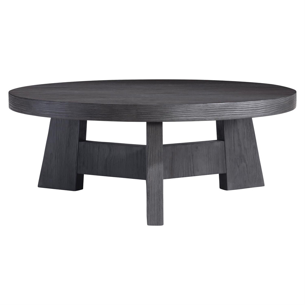 Trianon Cocktail Table Round-Bernhardt-BHDT-314016B-Coffee Tables-1-France and Son