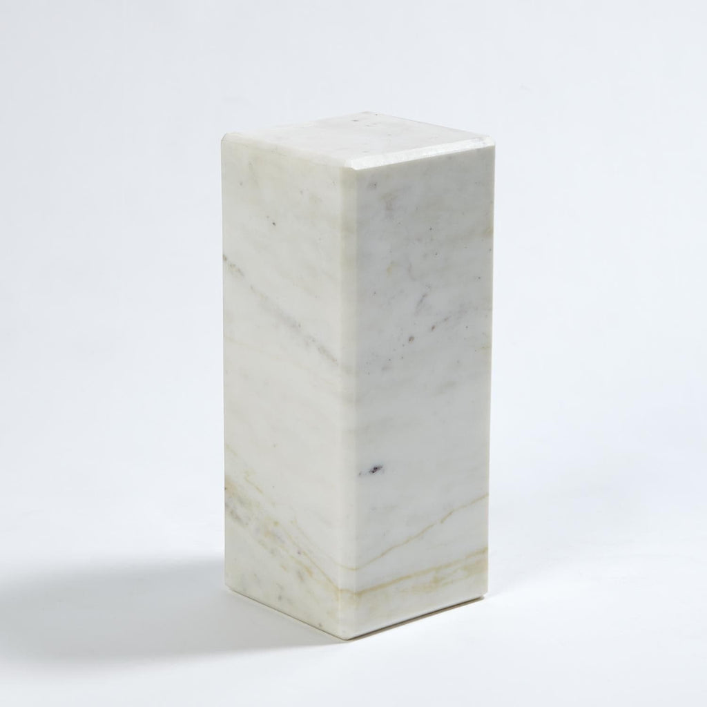 5 Marble Mini Pedestal/Riser-Global Views-GVSA-9.93238-Decorative ObjectsX- Large-1-France and Son