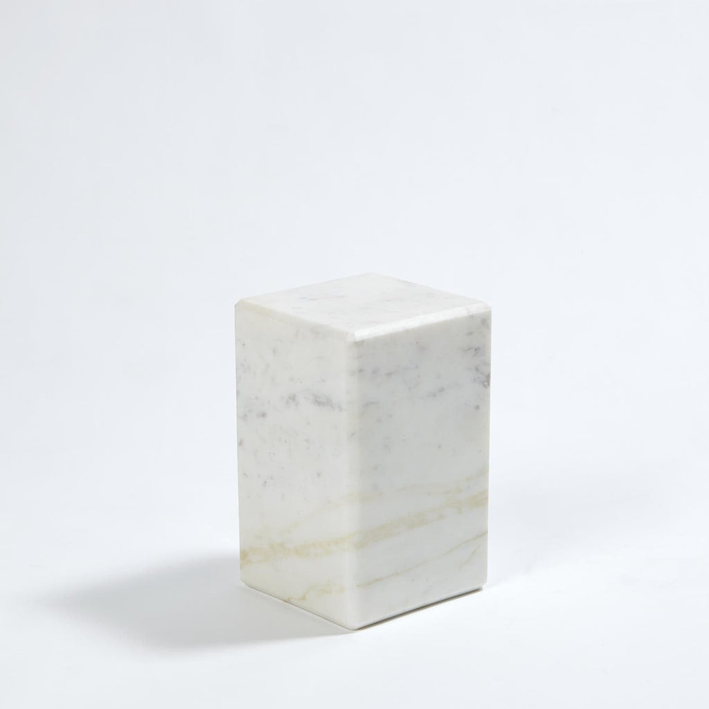 5 Marble Mini Pedestal/Riser-Global Views-GVSA-9.93238-Decorative ObjectsX- Large-1-France and Son