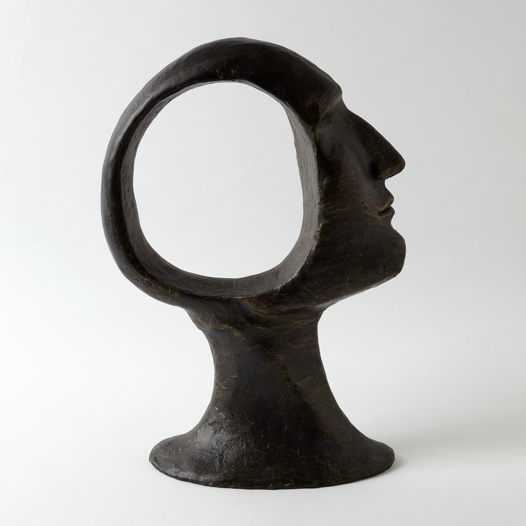 Hollow Head - Large-Global Views-GVSA-8.82459-Decorative ObjectsWomen-1-France and Son