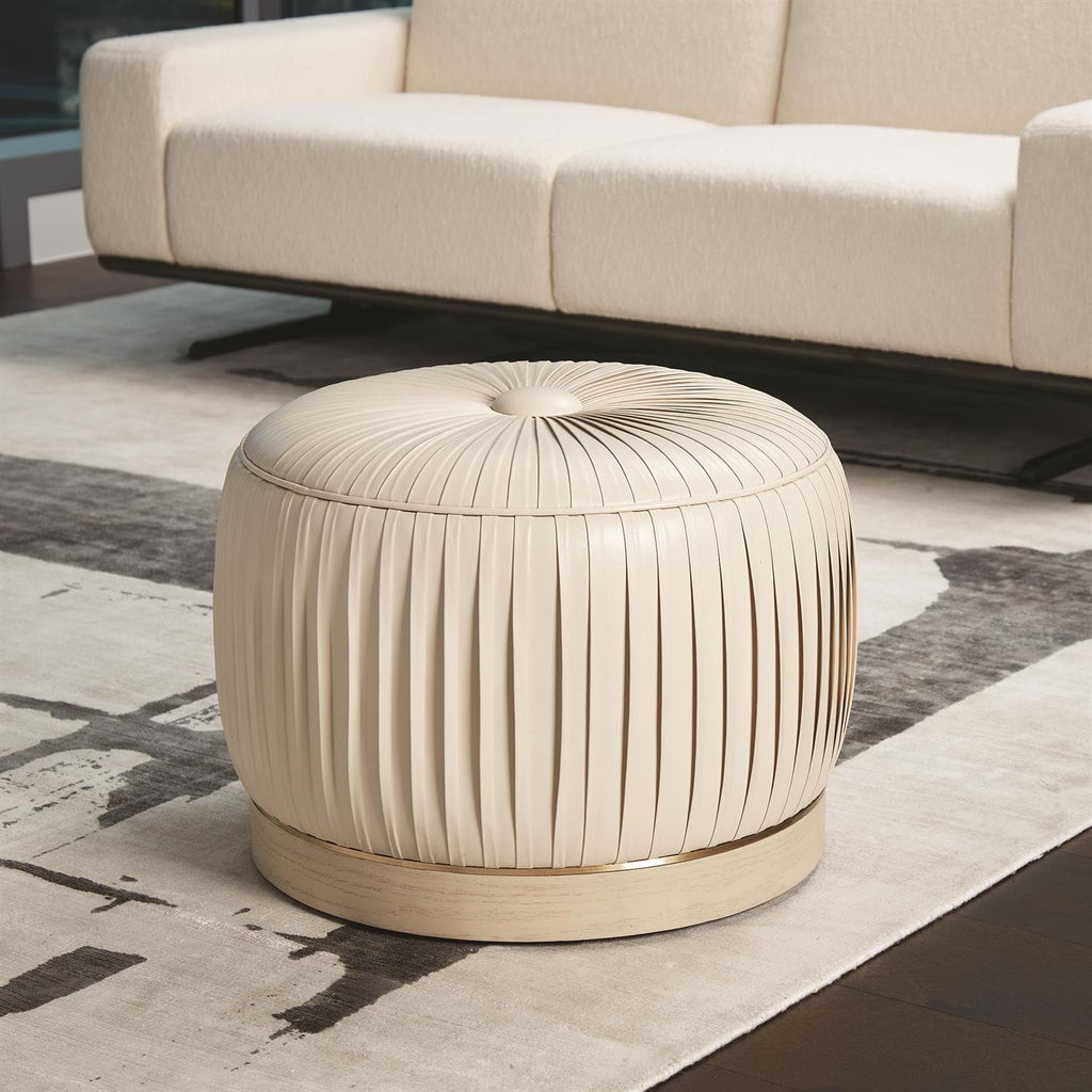 Colette Pouf-Global Views-GVSA-FDS9.90051-Stools & Ottomans-1-France and Son