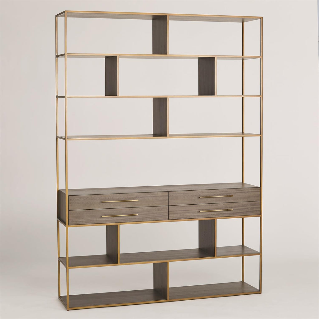 Mack Etagere-Global Views-GVSA-2664-Bookcases & Cabinets-1-France and Son