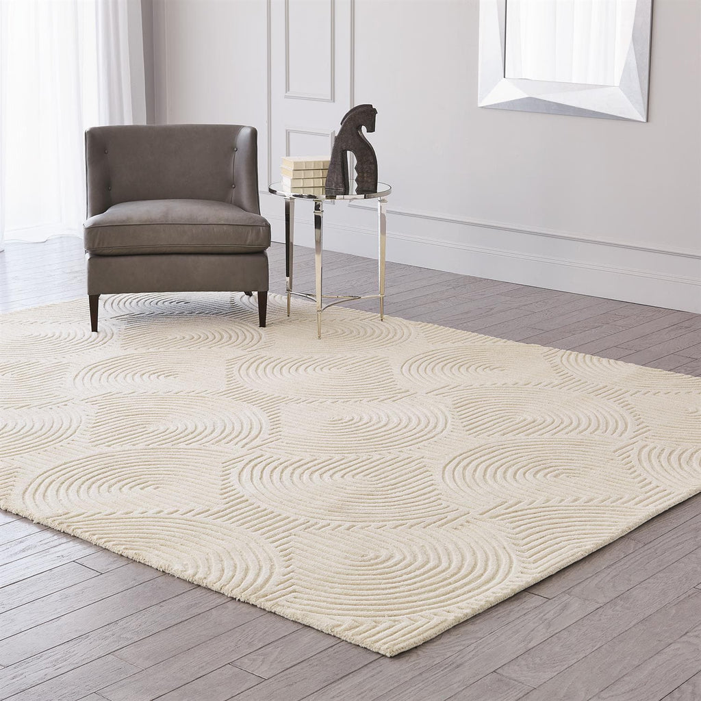 Arches Rug - Ivory/Ivory-Global Views-GVSA-9.92792-RugsIvory/Ivory-9' x 12'-1-France and Son