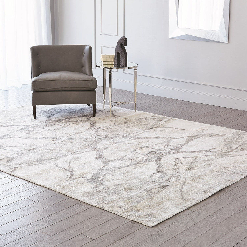 Mirror Match Marble Rug-Global Views-GVSA-9.93098-RugsNeutrals-8' x 10'-1-France and Son