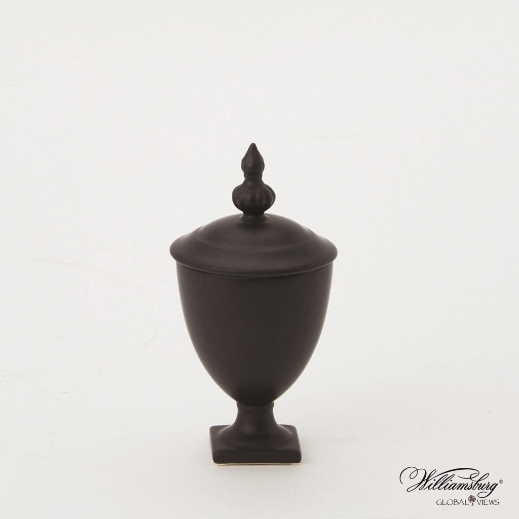 Beaufort Mini Urn-Global Views-GVSA-4.80111-Decorative ObjectsWhite-1-France and Son