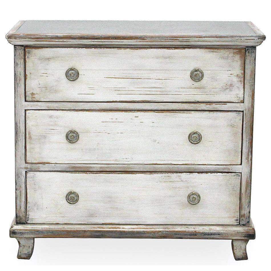 Charming Continent Painted Cabinet-SARREID-SARREID-40235-Nightstands-1-France and Son