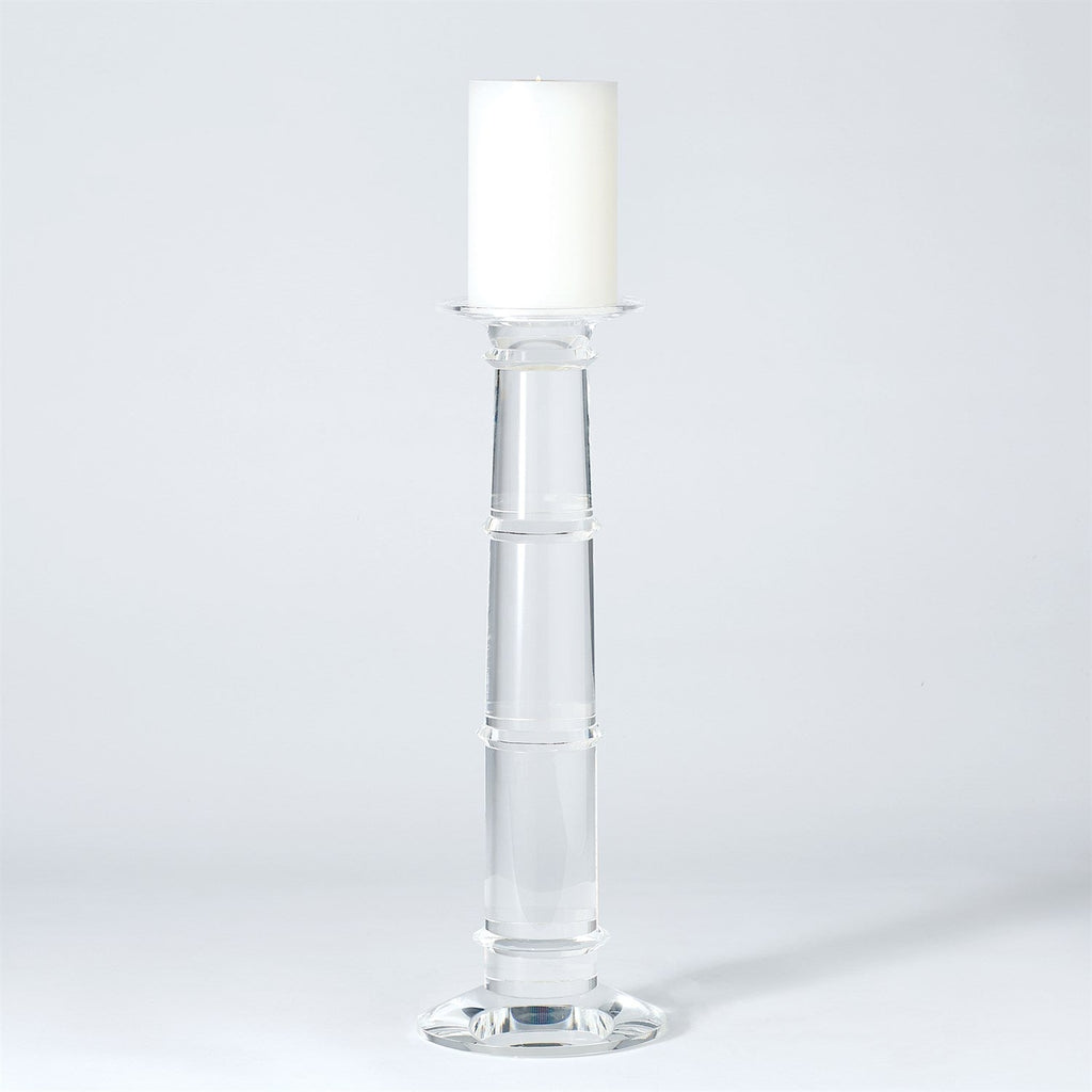 Ice Pillar Holder-Global Views-GVSA-8.81727-Candle HoldersLarge-1-France and Son