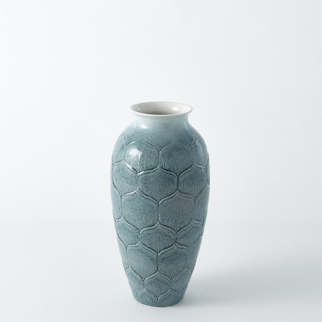 Lady Lo's Vase - Teal-Global Views-GVSA-1.10588-VasesSmall-4-France and Son