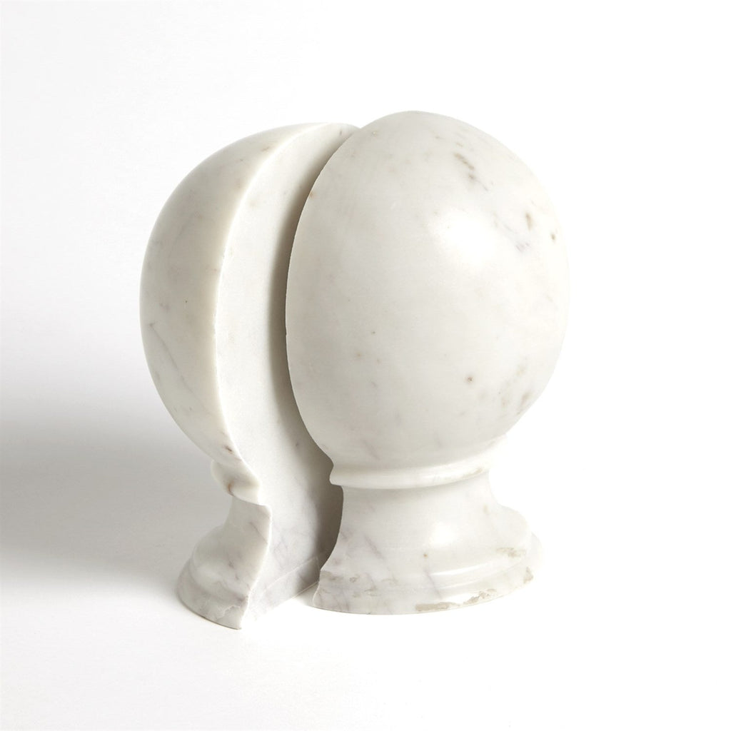 Marble Sphere Bookends-Global Views-GVSA-9.92382-Bookends-1-France and Son