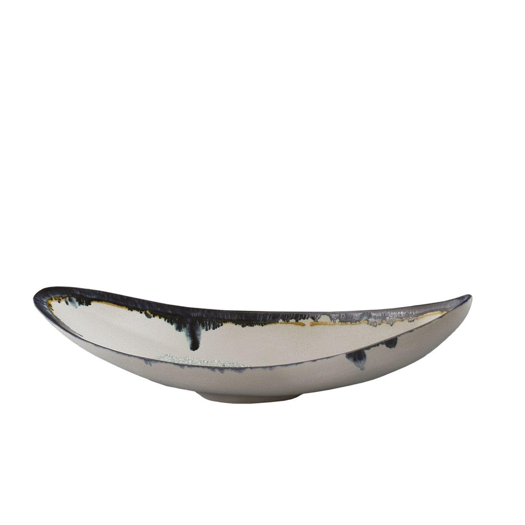 Glass Drip Canoe Bowl-Global Views-GVSA-1.10571-Bowls-1-France and Son