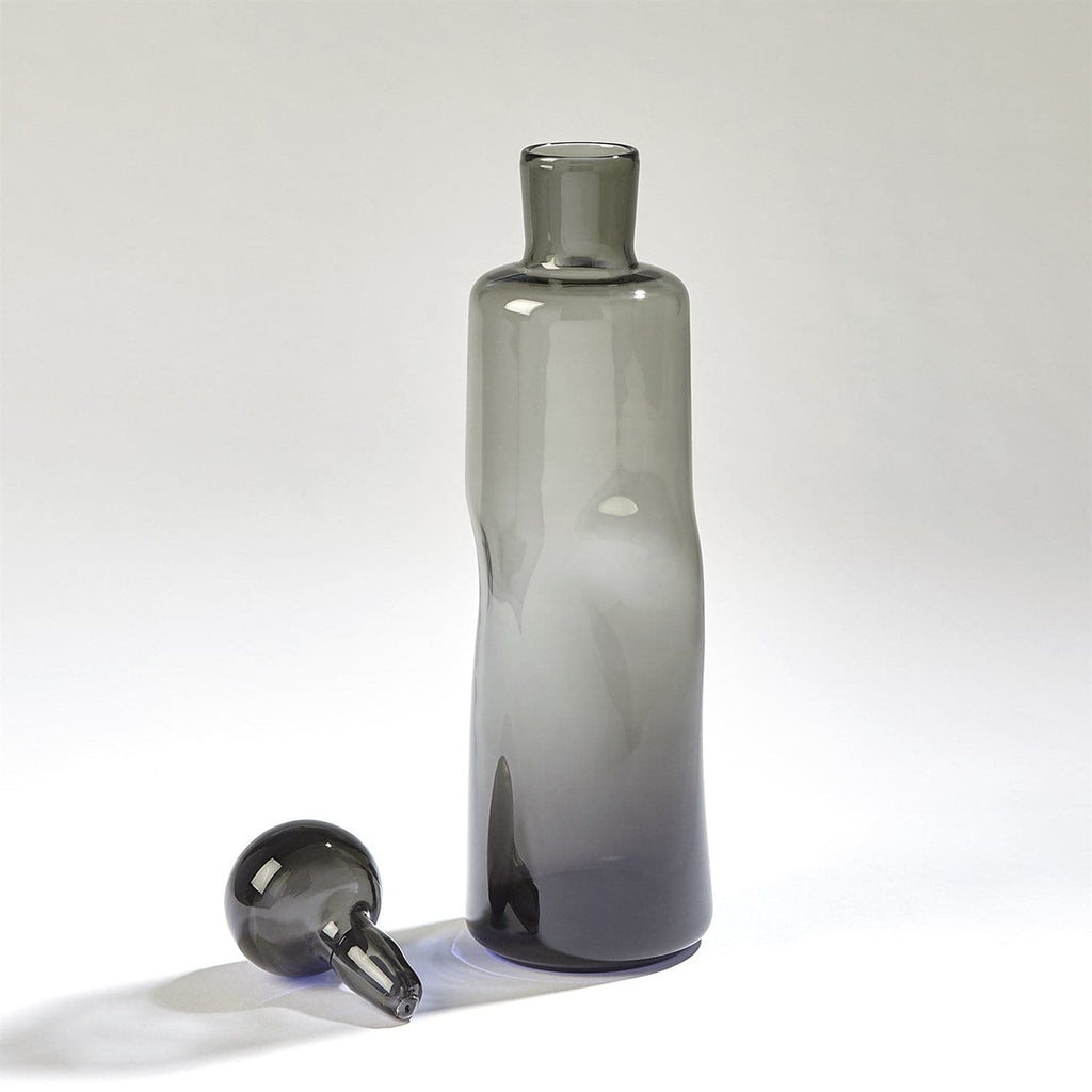 Pinched Decanter-Grey-Tall-Global Views-GVSA-7.30178-Decor-1-France and Son