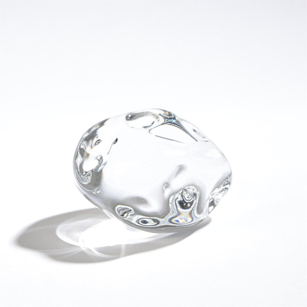 Dimple Paperweight-Global Views-GVSA-6.60543-Decorative ObjectsClear-Large-1-France and Son