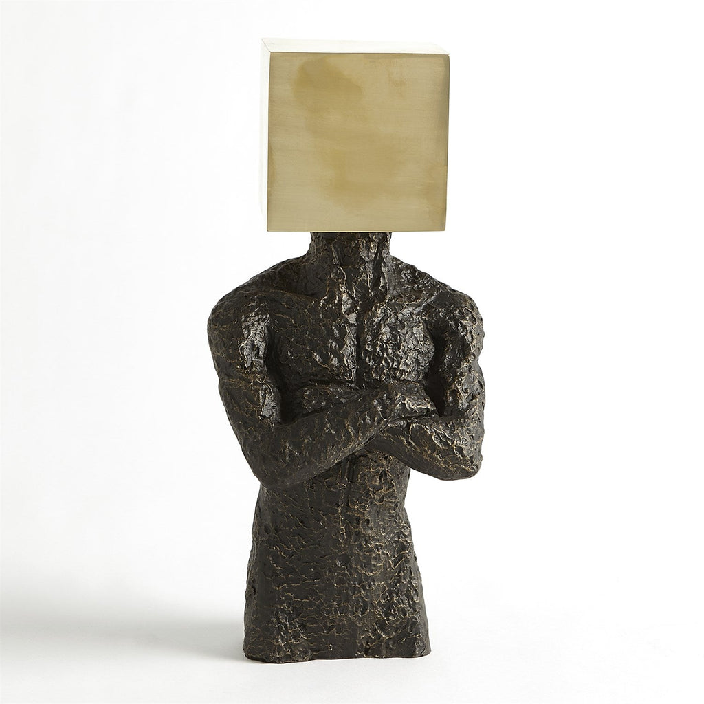 Cube Hero - Bronze-Global Views-GVSA-8.82914-Decorative Objects-1-France and Son