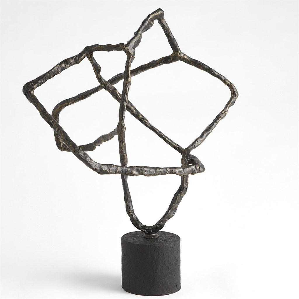 Tangled Sculpture - Bronze-Global Views-GVSA-7.80608-Decorative Objects-1-France and Son