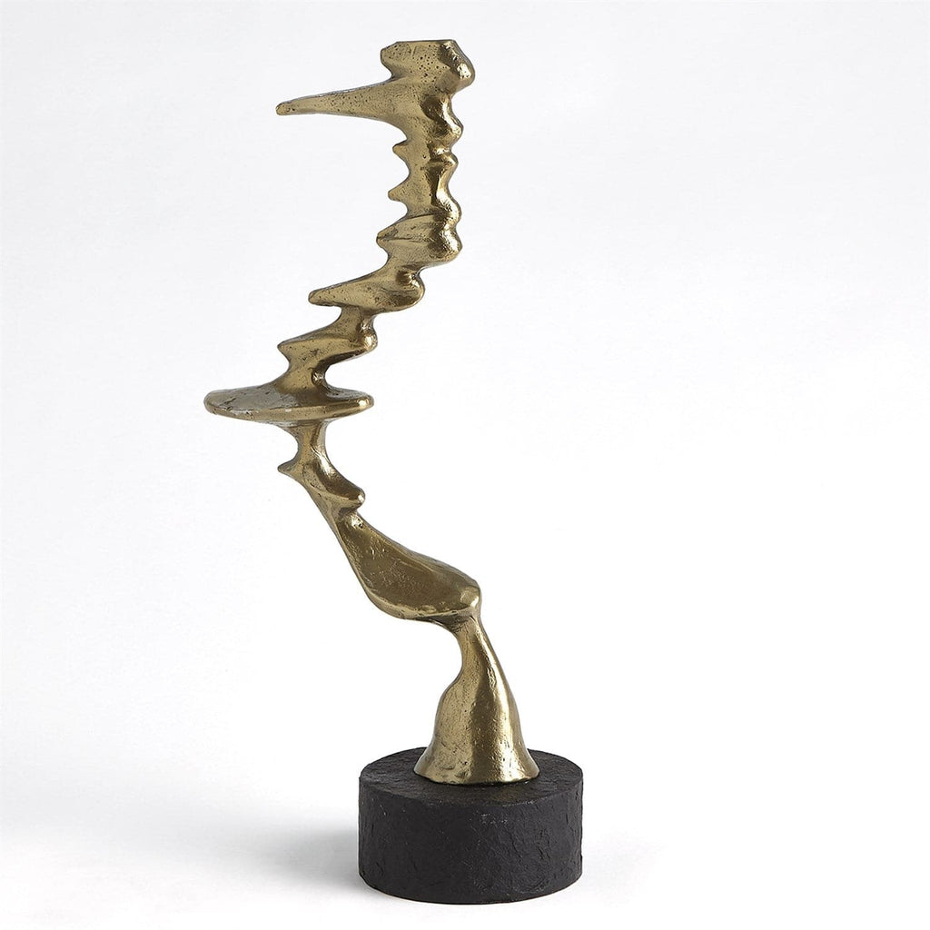 Wind Blown Sculpture-Global Views-GVSA-7.80610-Decorative ObjectsSmall-Bronze-1-France and Son